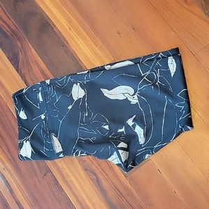 Nike drifit running leggings tights large black/silver